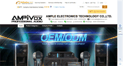 Desktop Screenshot of ampivox.com